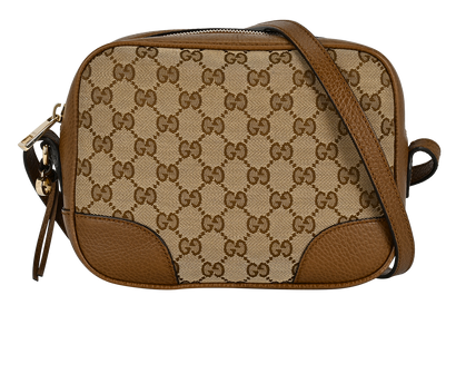 Bree, &pound;495, Handbags, Brown, Canvas/Leather, Front view